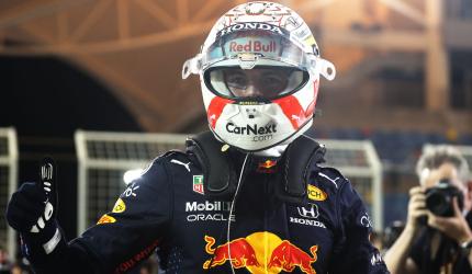 F1: Verstappen puts Red Bull on pole in Bahrain