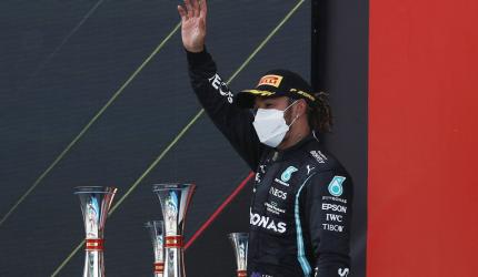 Hamilton takes fifth Spanish Grand Prix win in a row