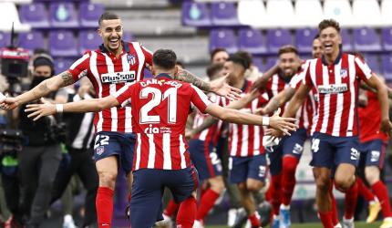 Atletico Madrid crowned Spanish La Liga champions