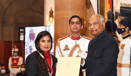 What Mithali Raj said after Khel Ratna honour