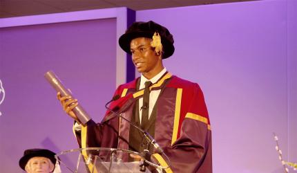 University of Manchester honours Rashford