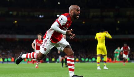EPL: Lacazette earns Arsenal draw with Palace