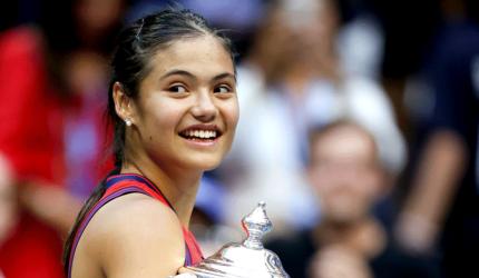The Queen's message to new tennis queen Raducanu