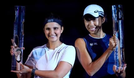 Sania-Zhang win Ostrava Open doubles title