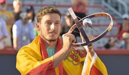Busta downs Hurkacz for maiden Masters 1000 title