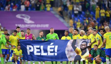 'I want to send a huge hug to Pele'