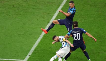 How finalists Argentina broke open a ragged Croatia