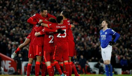 EPL: Jota inspires Liverpool to win over Leicester