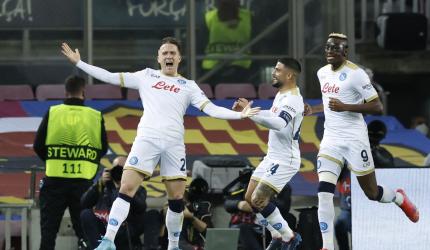 Soccer PIX: Barca held; Dortmund shocked