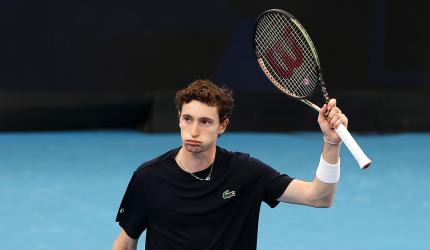 Frenchman Humbert stuns Medvedev at ATP Cup