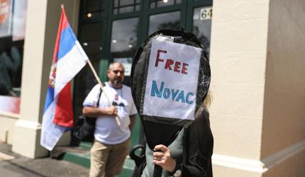 In detention, Djokovic gets gluten-free food, laptop 