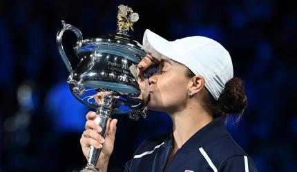 Barty says 'dream come true' to win Australian Open