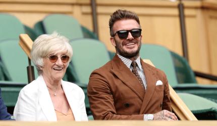 PIX: Beckham Magic At Nadal Match