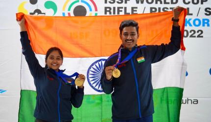 Shooting WC: Mehuli, Tushar clinch 2nd gold for India