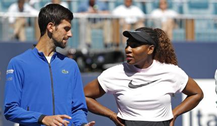 Serena, Djokovic included in US Open entry list