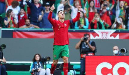 Ronaldo lifts Portugal to win; Wales qualify for WC