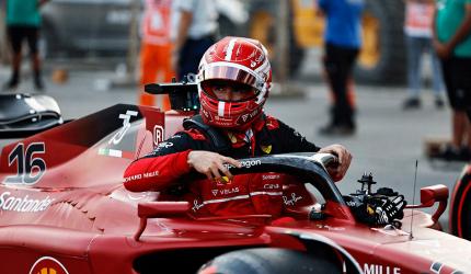 F1: Leclerc takes pole for Azerbaijan Grand Prix