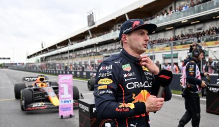 Verstappen on pole in wet Canadian qualifying