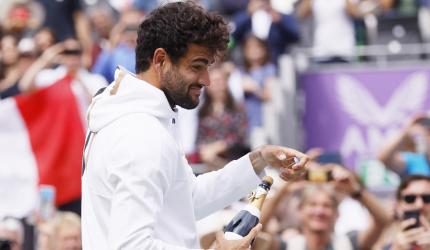 Berrettini tests positive for COVID, out of Wimbledon