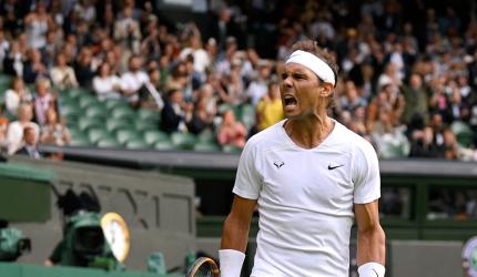 Wimbledon PIX: Nadal, Swiatek, Halep move into round 2