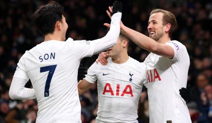 EPL: Kane grabs double as Spurs thrash Everton