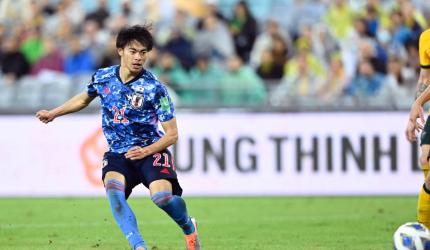 Mitoma double sends Japan, Saudi Arabia to Qatar WC