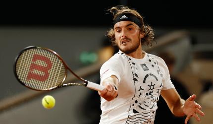 French Open: Tsitsipas, Halep survive scares