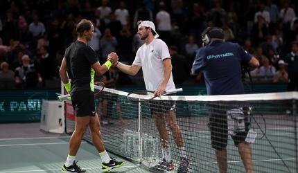 Paris Masters: Nadal, Medvedev lose; Alcaraz advances