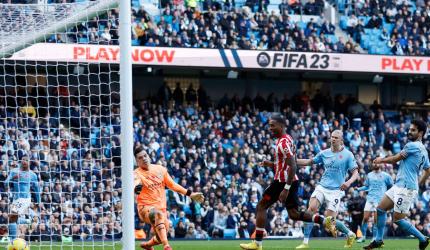 EPL PIX: Man City lose chance to go top of league