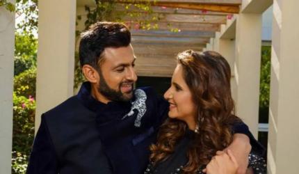 Amidst Rumours, Shoaib Wishes Sania