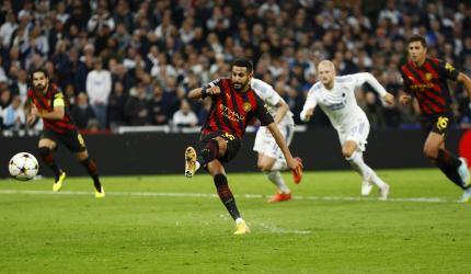 PHOTOS: Man City, Real Madrid held but make last 16