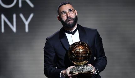 PIX: Real's Benzema wins 2022 Ballon d'Or award