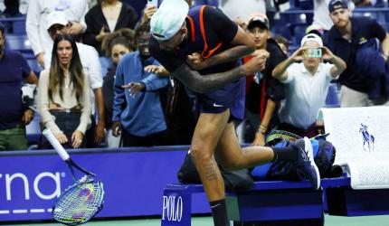 Dejected Kyrgios feels like he 'failed' at US Open