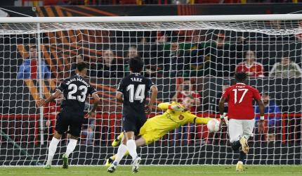 Europa PIX: Man United lose to Sociedad, Arsenal win