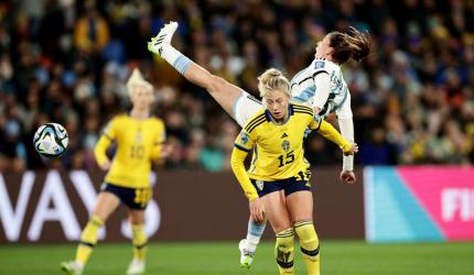WC PIX: Sweden unstoppable; SA, France in last-16