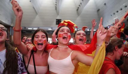 'It's historic': Spain erupts in joy after WC win