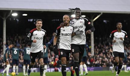 Soccer PIX: Fulham fight back to beat Arsenal