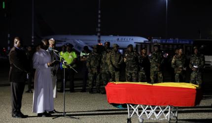 Late Ghana football player Atsu's body arrives home