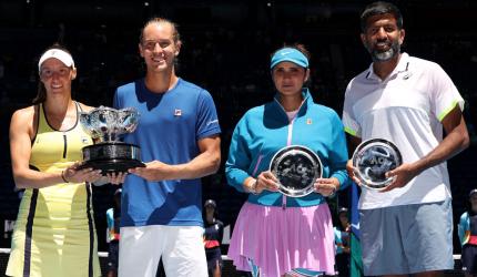 Sania-Bopanna lose in Aus Open mixed doubles final