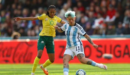 Women's WC PIX: Argentina, SA hopes dented