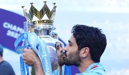 City's treble-winning hero heads to Barcelona!