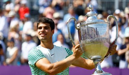 King of Queen's, Alcaraz is World No 1!