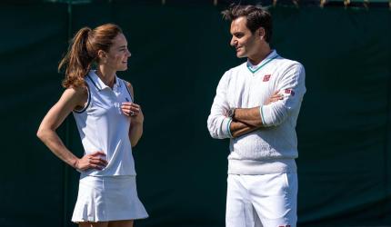 When A Princess Met Tennis Royalty!