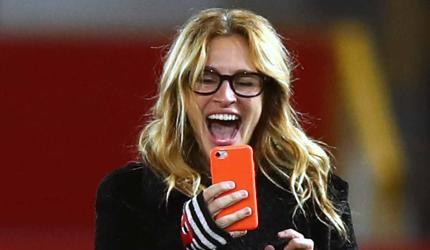 When Julia Roberts snubbed Manchester City for United!