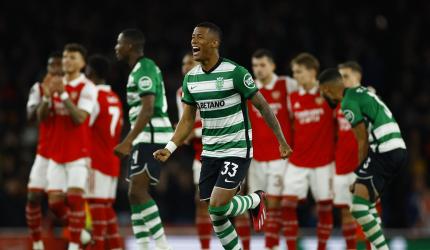 Europa League: Sporting stun Arsenal; United into QFs