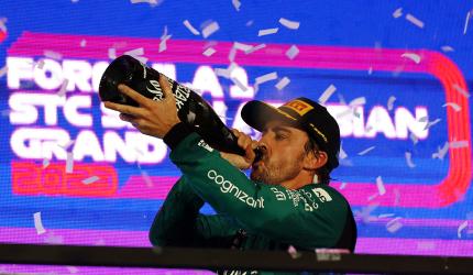 Penalty drama around legend Alonso's 100th podium