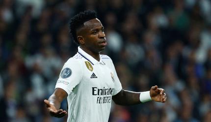 Vinicius reports eight complaint over racist abuse