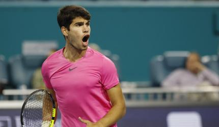 Miami Open: Alcaraz dumps Fritz; Rybakina reaches final