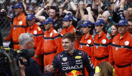 Monaco GP: Verstappen overcomes rain to seal victory