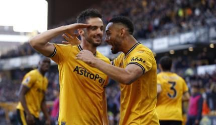 EPL PIX: Wolves stun Spurs; Arsenal outclass Burnley